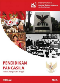 Pendidikan pancasila untuk perguruan tinggi : cetakan 1