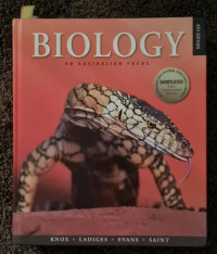 Free Postage Biology An Australian Focus Fourth 4th Edition Knox Genetic